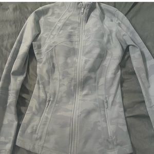 white camo define jacket